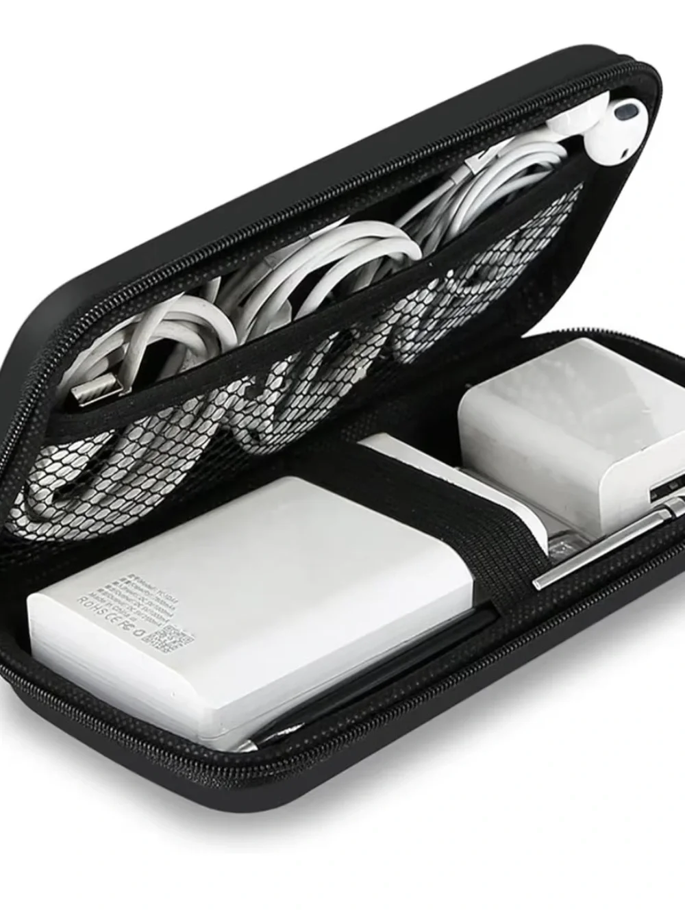 Mango Black Travel Electronics Organizer Case NWOT
